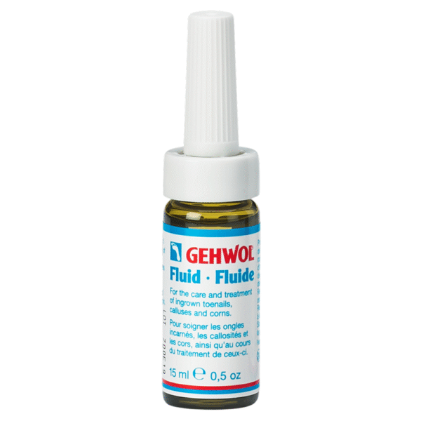 Gehwol Fluid skystis įaugusių nagų, trynių, nuospaudų priežiūrai